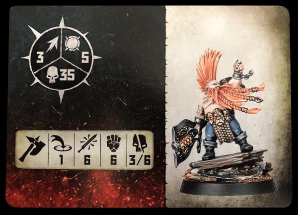 Warhammer Age of Sigmar: Warcry – Gotrek Gurnisson Promo Card