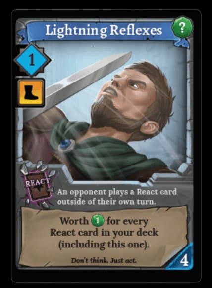 Clank! Adventuring Party: Lightning Reflexes Promo Card