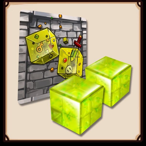 Dungeon Drop: Gelatinous Cubes Mini-Expansion