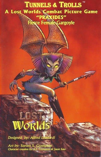 Lost Worlds: Praxides Fierce Female Gargoyle