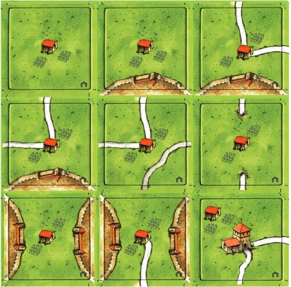 Tithe barns (fan expansion to Carcassonne)