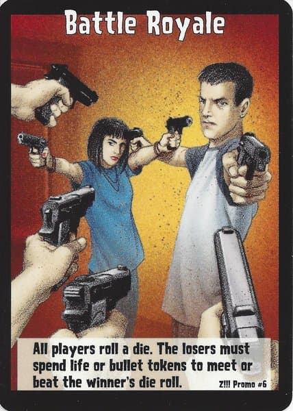 Zombies!!!: Battle Royale Promo Card
