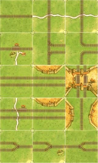 Eisenbahn (fan expansion for Carcassonne)