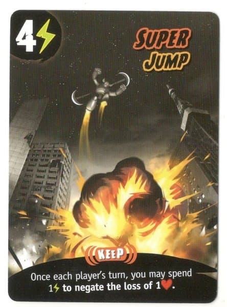 King of Tokyo: Dark Edition – Super Jump Goodie Card