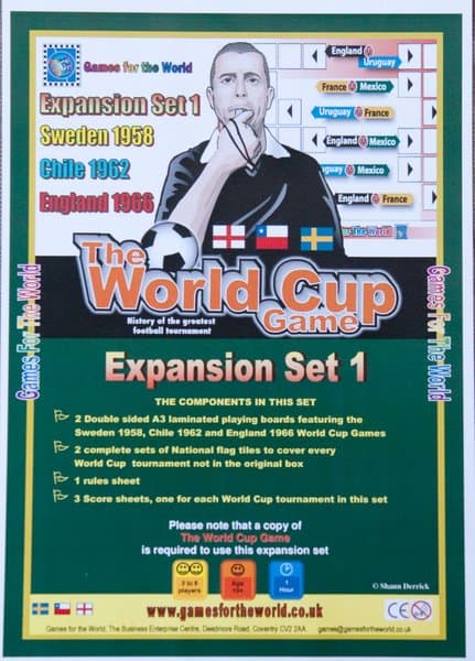 The World Cup Game:  Expansion Set 1