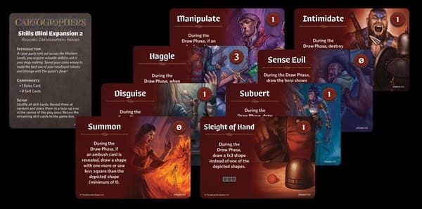 Cartographers: Skills Mini Expansion 2