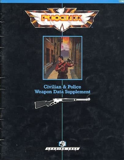 Phoenix Command: Civilian & Police Weapon Data Supplement