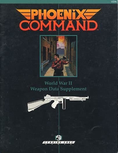 Phoenix Command: World War II Weapon Data Supplement