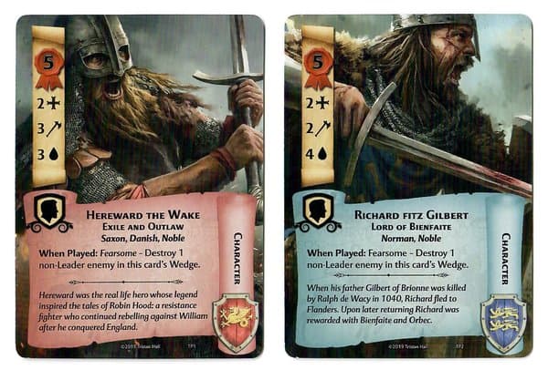 1066, Tears to Many Mothers: Promo Cards