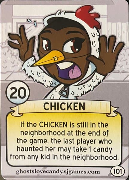 Ghosts Love Candy: Chicken Promo