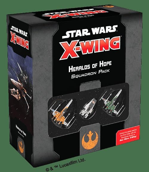 Star Wars: X-Wing (Second Edition) – Heralds of Hope Squadron Pack