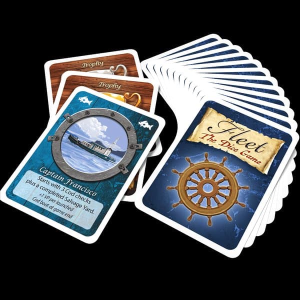 Fleet: The Dice Game – Captain & Trophy Expansion