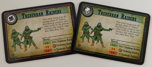 Shadows of Brimstone: Trederran Raiders Otherworld Threat Cards