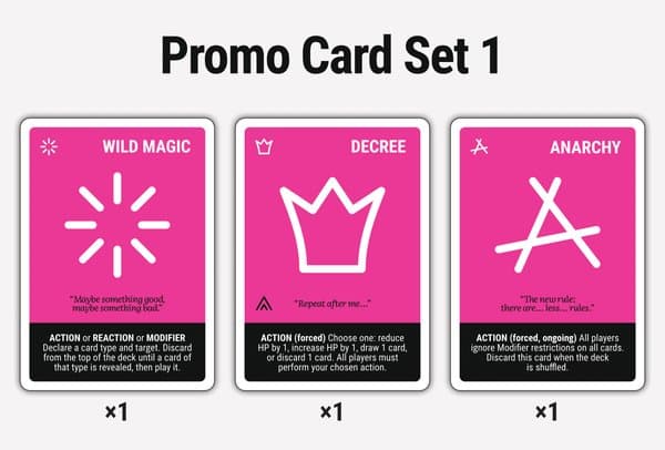 Runes of Zun: Promo Card Set 1