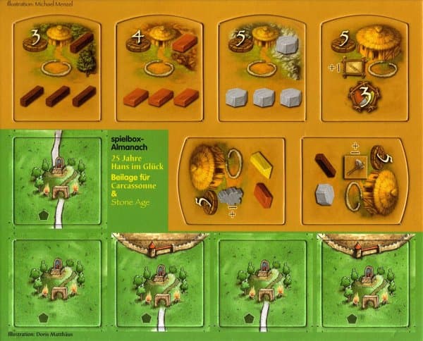 Spielbox-Almanach 25 Jahre Hans im Glück Beilage