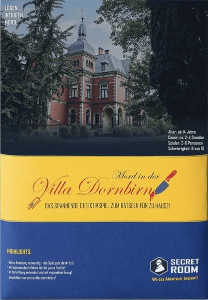 Secret Room: Mord in der Villa Dornbirn