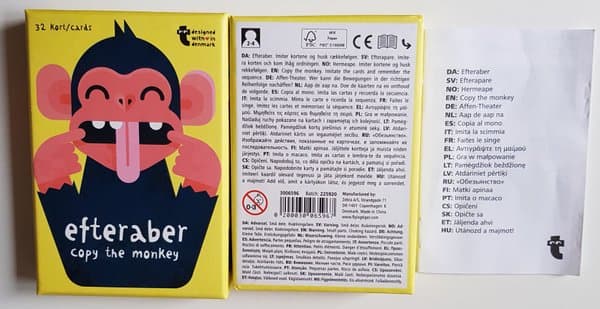 Efteraber: Copy the monkey