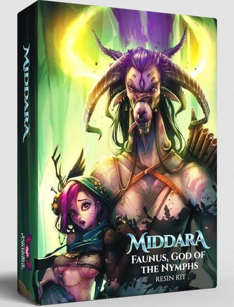 Middara: Faunus, God of the Nymphs Resin Kit