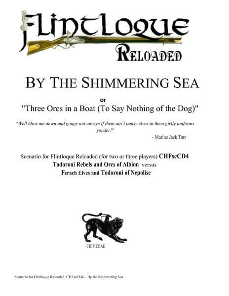 By the Shimmering Sea, or, Three Orcs in a Boat (To Say Nothing of the Dog)