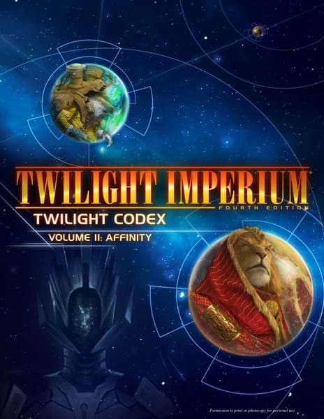 Twilight Imperium: Fourth Edition – Twilight Codex Volume II: Affinity