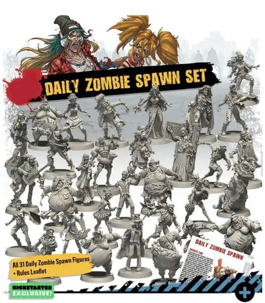 Zombicide (2nd Edition): Daily Zombie Spawn Set