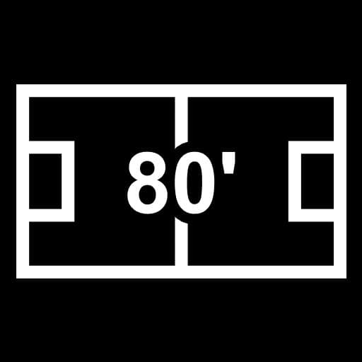 80': the Eightieth Minute