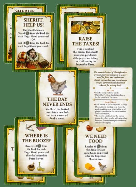 Sheriff of Nottingham: 2nd Edition – Festival of Nottingham