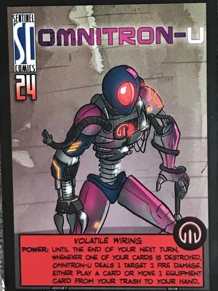 Sentinels of the Multiverse: Omnitron-U Promo Card