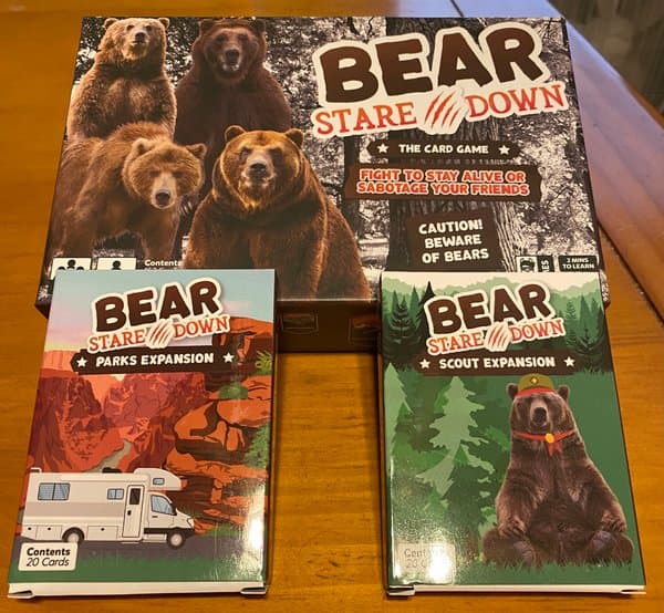 Bear Stare Down: The Card Game