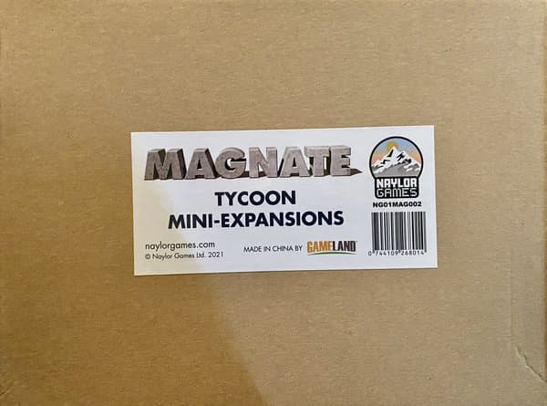 Magnate: Tycoon Mini-Expansions