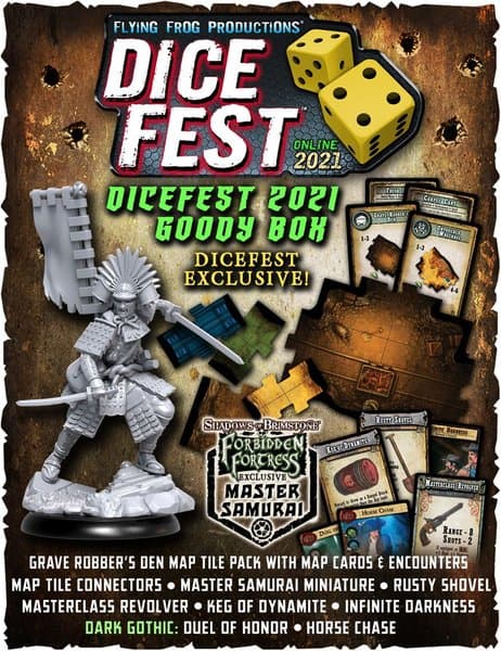 Flying Frog DiceFest 2021 Goody Box