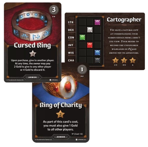 Roll Player: 3 Card Promo Pack