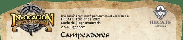 Invocación Fronteras: Campeadores