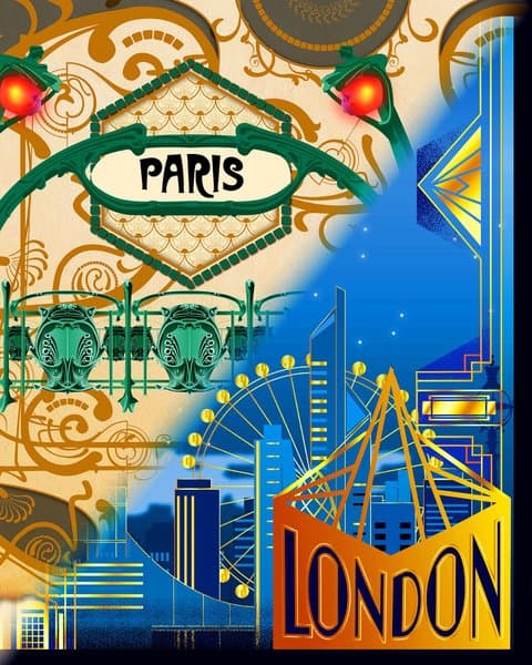 Maglev Metro: London & Paris