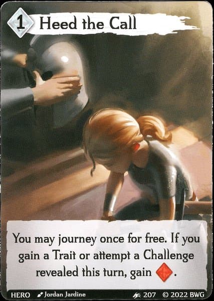 Call to Adventure: Epic Origins – Heed the Call Promo Card