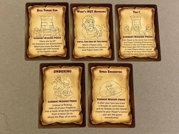 Flick of Faith: Dice Tower 2021 Promo Pack