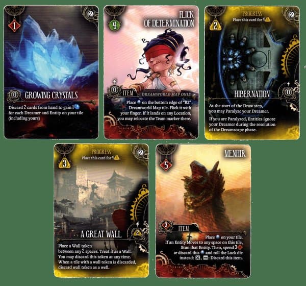 Etherfields: Awakened Items & Actions