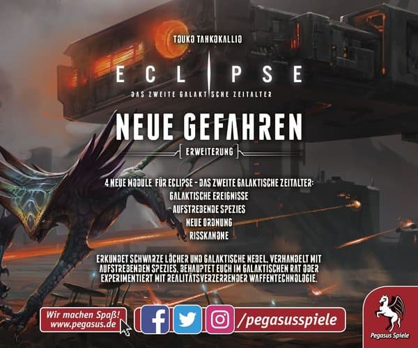 Eclipse: Das zweite galaktische Zeitalter – Neue Gefahren