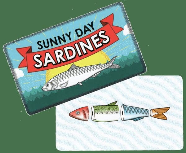 Sunny Day Sardines: Wild Fish