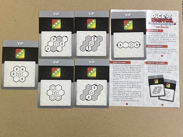 Dice Hospital: ER – Emergency Roll: VIPs Promo