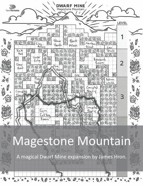 Dwarf Mine: Magestone Mountain