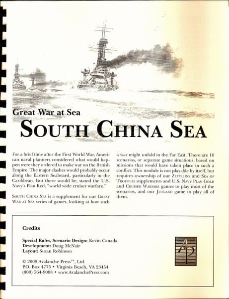 Great War at Sea:  South China Sea