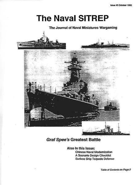 The Naval SITREP: The Journal of Naval Miniatures Wargaming #5