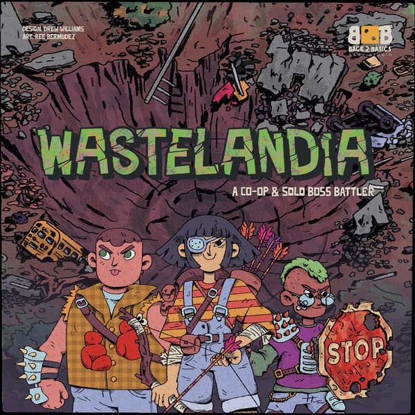 Wastelandia: A Co-op & Solo Boss Battler