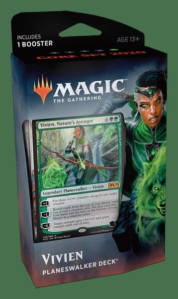 Magic: The Gathering – Core Set 2020 Planeswalker Deck: Vivien, Nature's Avenger