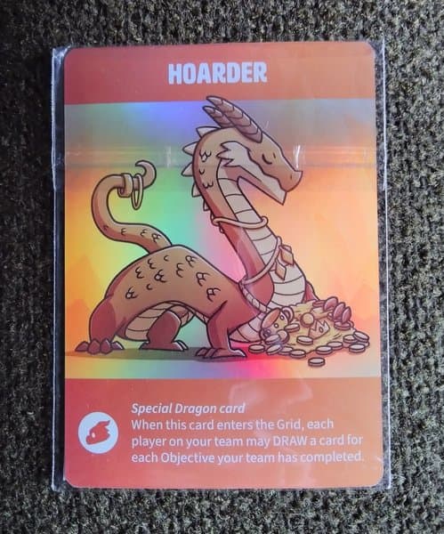 Tic Tac K.O.: Dragons vs Unicorns – Hoarder Promo Card
