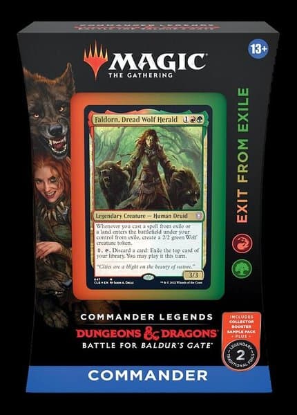 Magic: the Gathering – Battle for Baldur`s Gate Commander: Exit from Exile