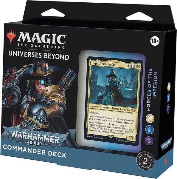 Magic: The Gathering Universes Beyond — Warhammer 40,000 Commander Deck: Forces of the Imperium