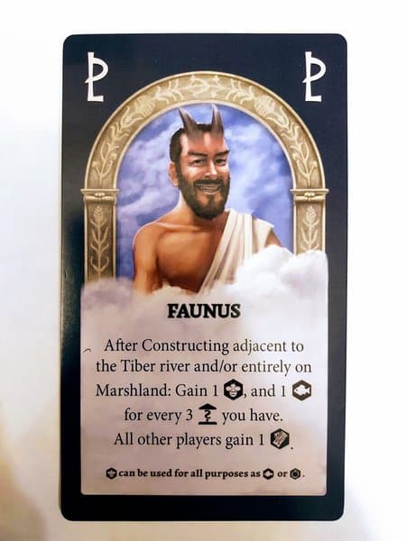 Rome & Roll: Gladiators – Faunus Promo Card
