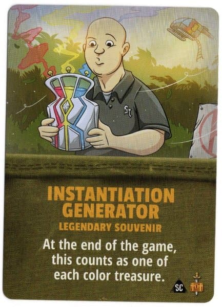 Fireball Island: The Curse of Vul-Kar – Instantiation Generator Promo Card